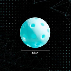 Bandit Sports ball placed on a mini tee showing practice readiness and precision
