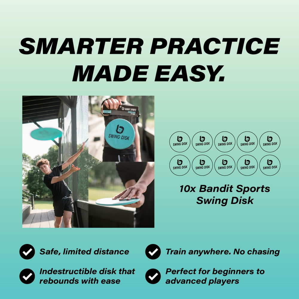 Bandit Sports team drill with multiple disks for group batting practice
