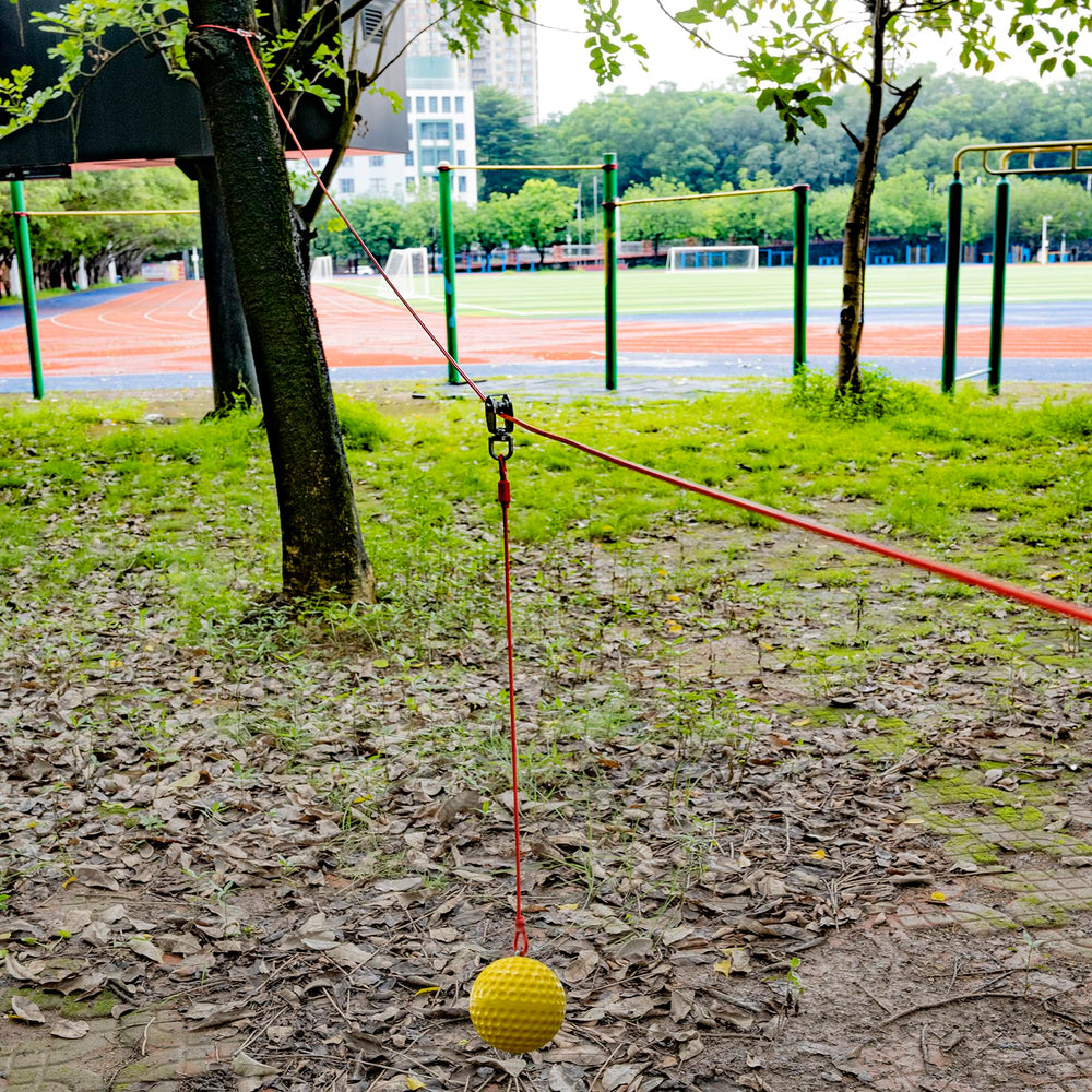 BANDUN height adjustment knot demo for customizable hitting positions