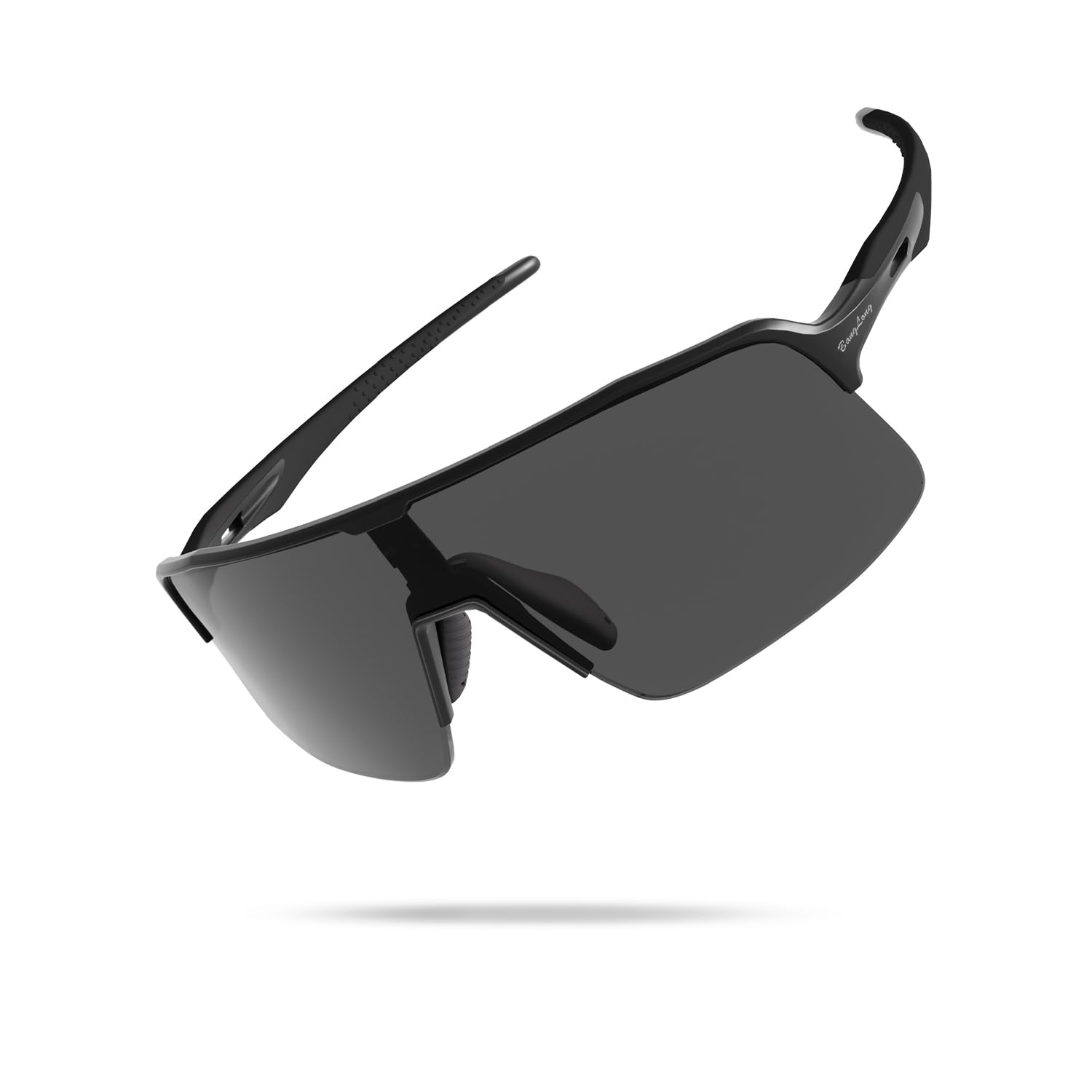 BangLong front view showing black wraparound frame and wide coverage benefit
