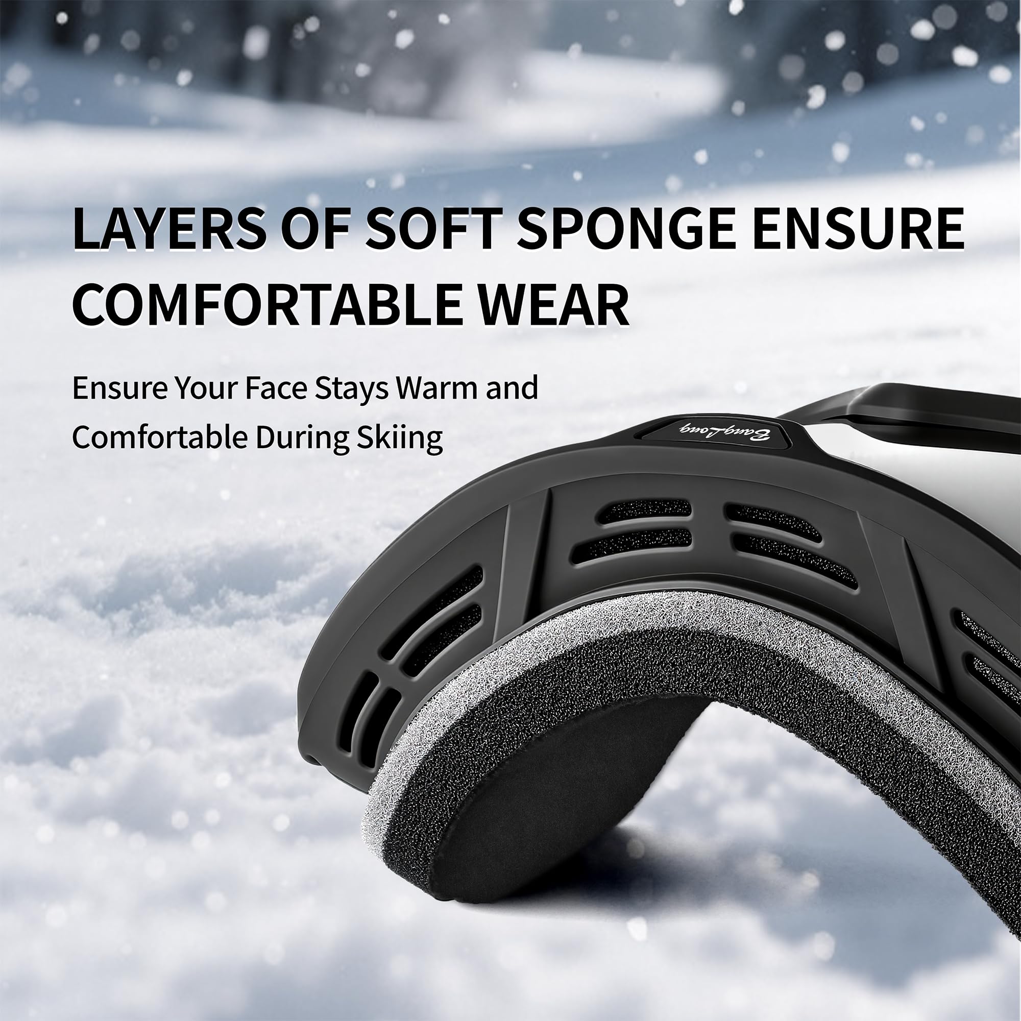 BangLong side profile showing flexible frame and foam for comfort