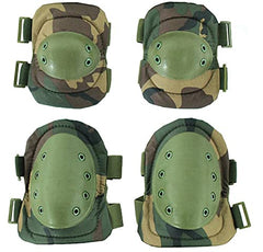 Bargain Crusader front view of woodland 4-piece set showing protective coverage and value
