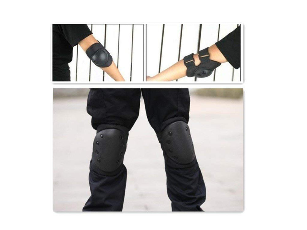 Bargain Crusader pads in outdoor action during airsoft showing durable performance