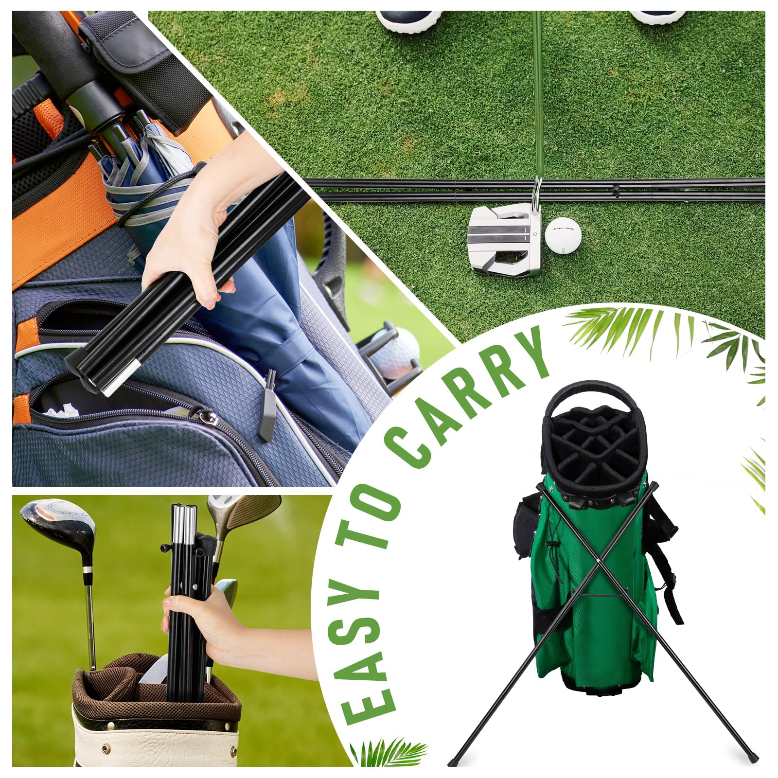 barudan golf base angle view illustrating improved stability