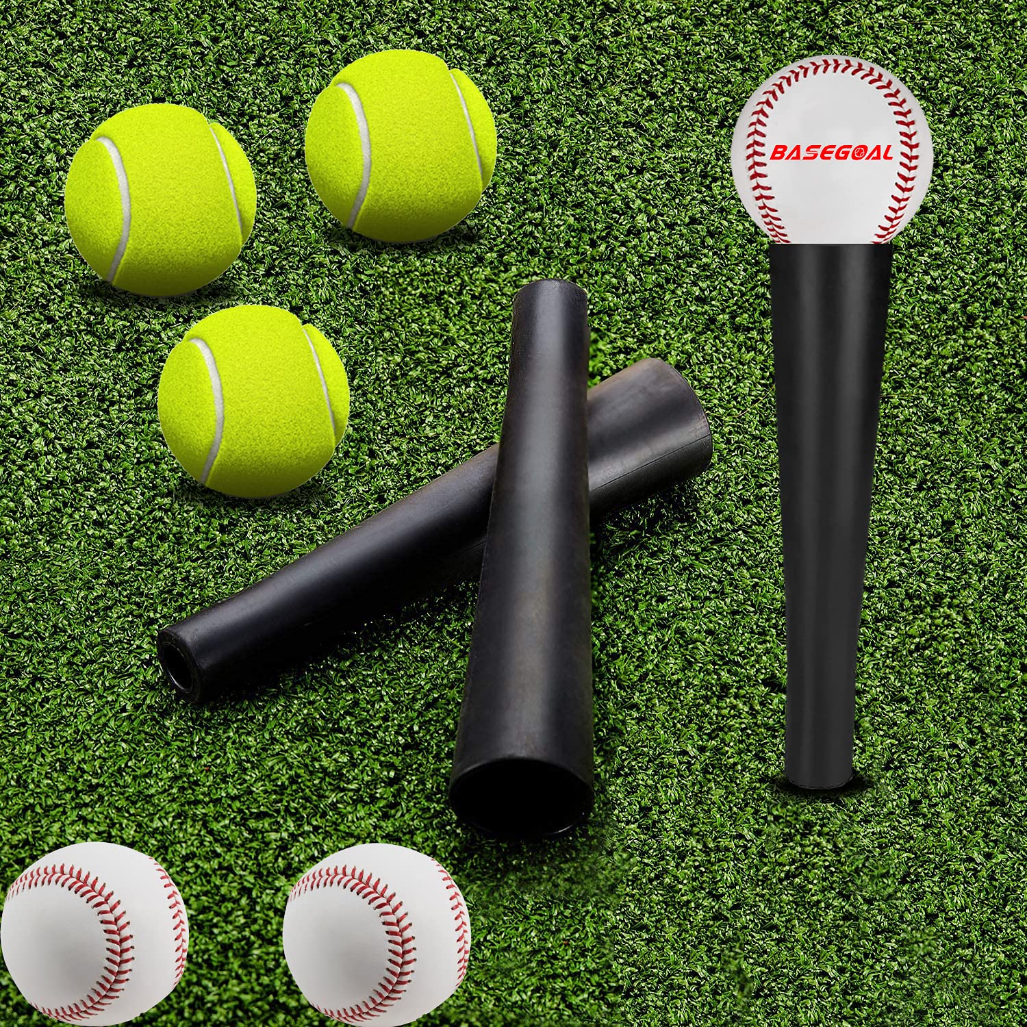 BaseGoal toppers in backpack travel kit showing convenience on the go