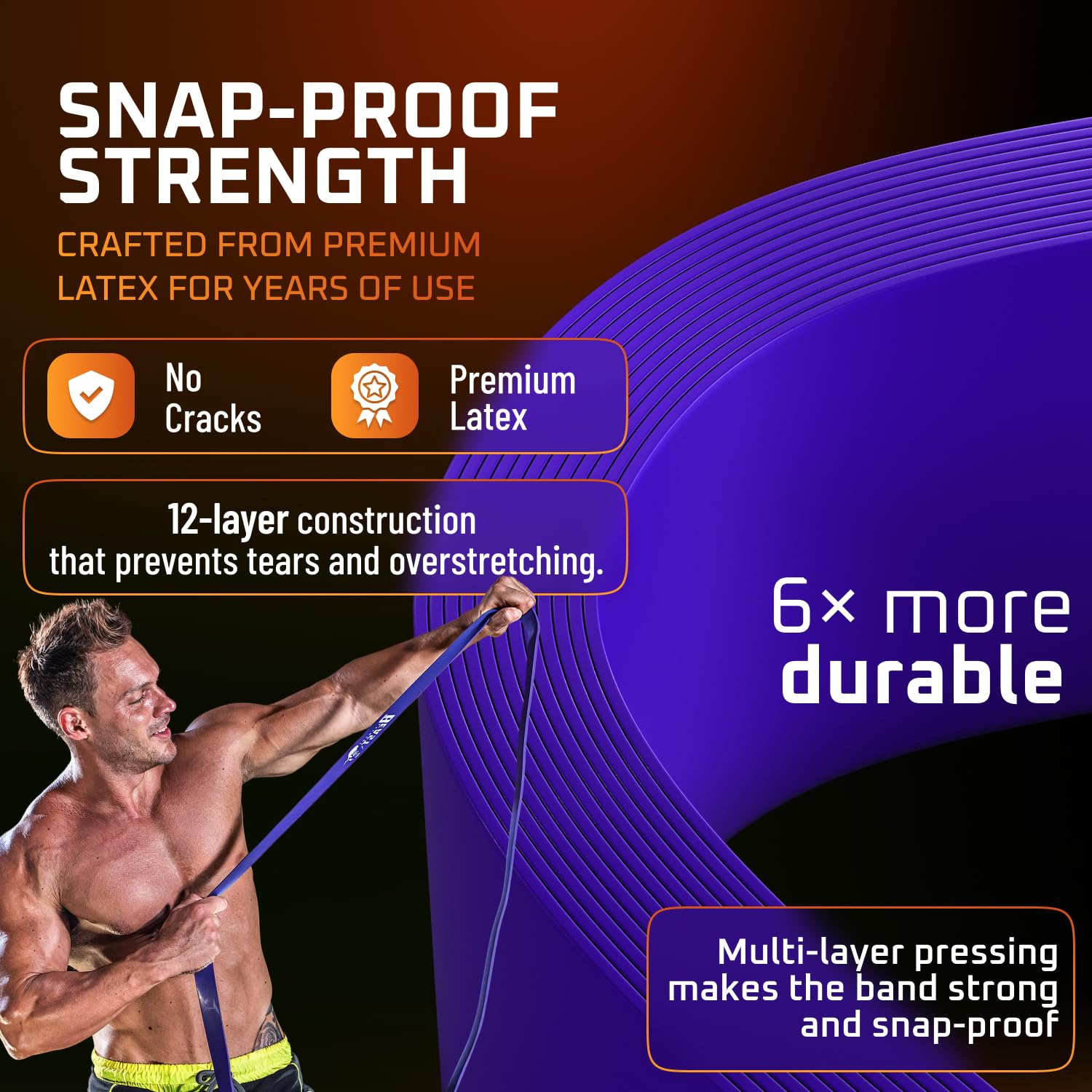 basementbeast band in use during seated row demonstrating added resistance