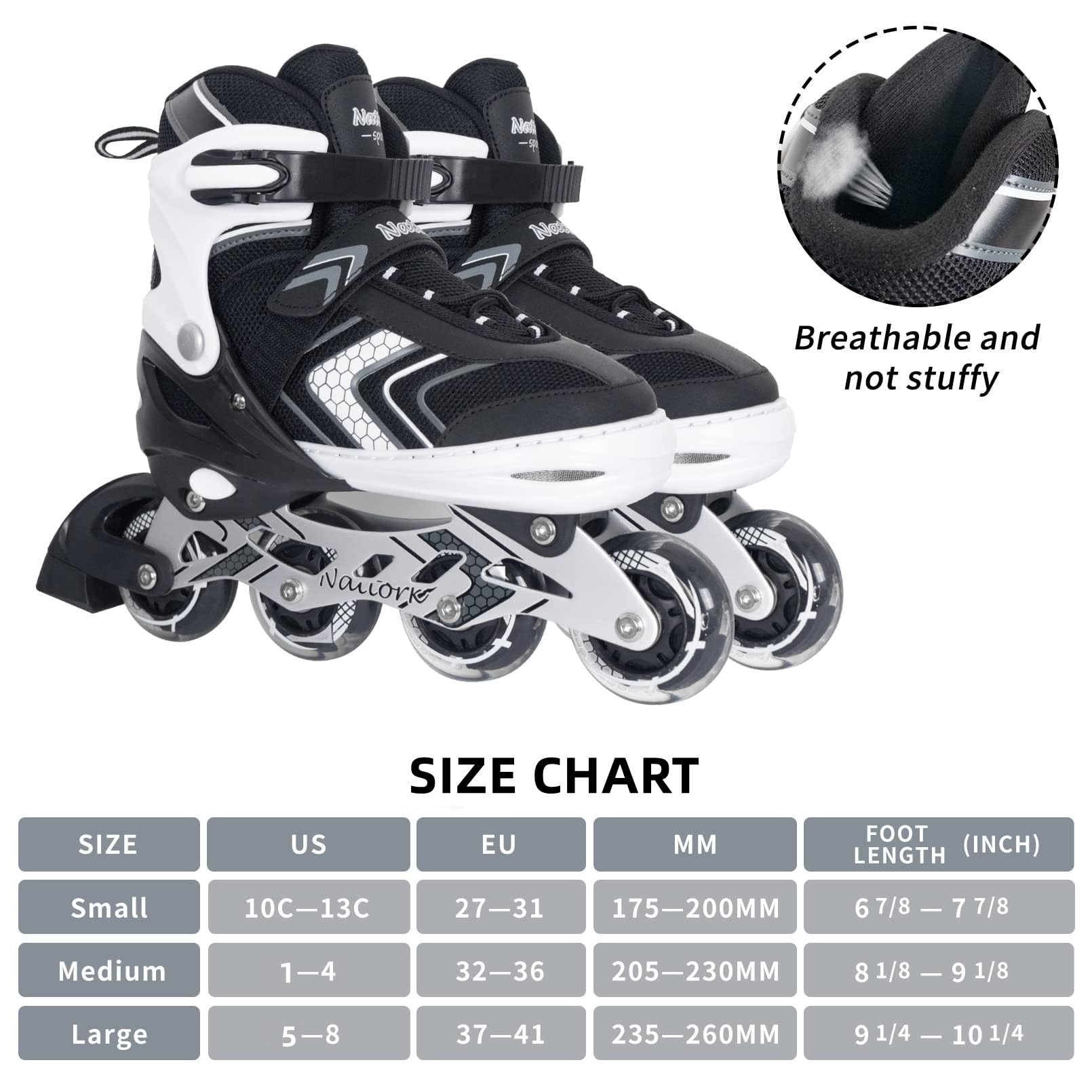 BASYNOL Nattork close-up of buckle and Velcro strap providing secure ankle support