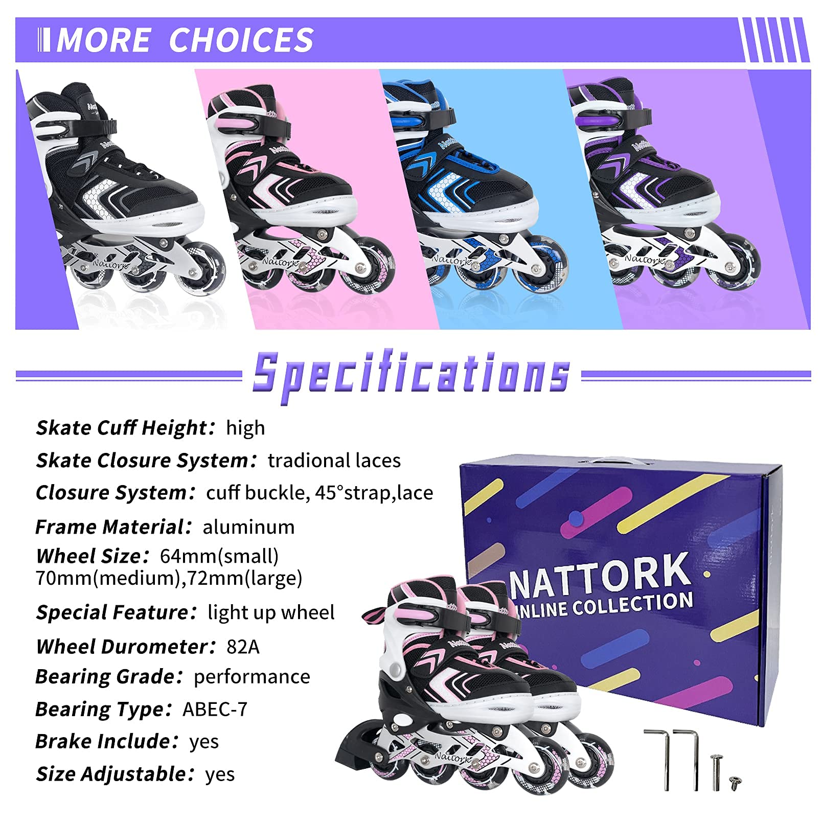 BASYNOL Nattork child using skates in park lifestyle shot demonstrating stability and fun