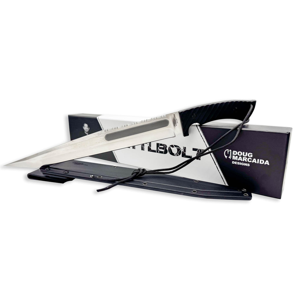 BATTLBOX BattlBolt attached to pack showing versatile carry for hiking and travel