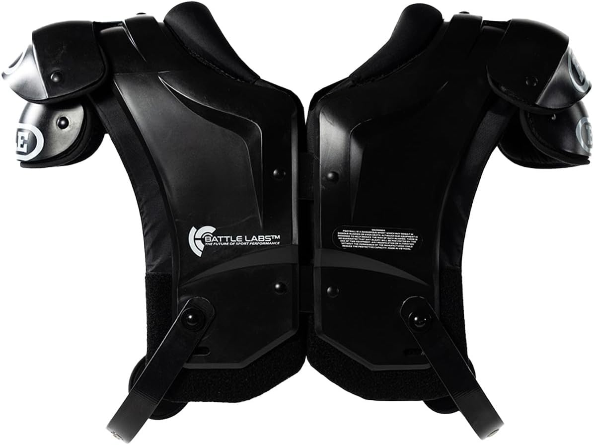 Battle Defender foam neck roll detail showing cushioned fit for impact comfort