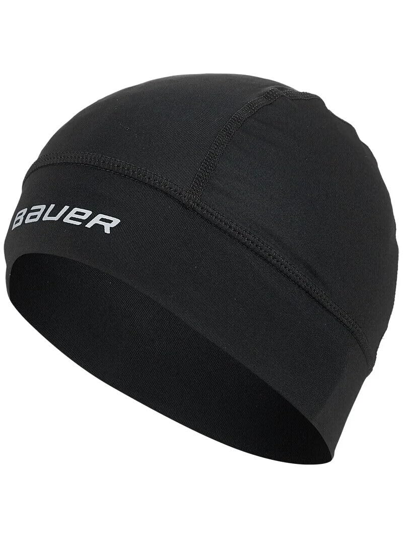 Bauer S19 skull cap front view showing slim fit and comfort benefit