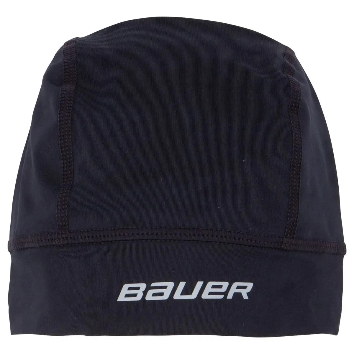 Bauer S19 worn under helmet during play showing sweat control benefit