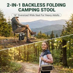 Bazhahei side mesh pocket holding bottle and phone for fast access
