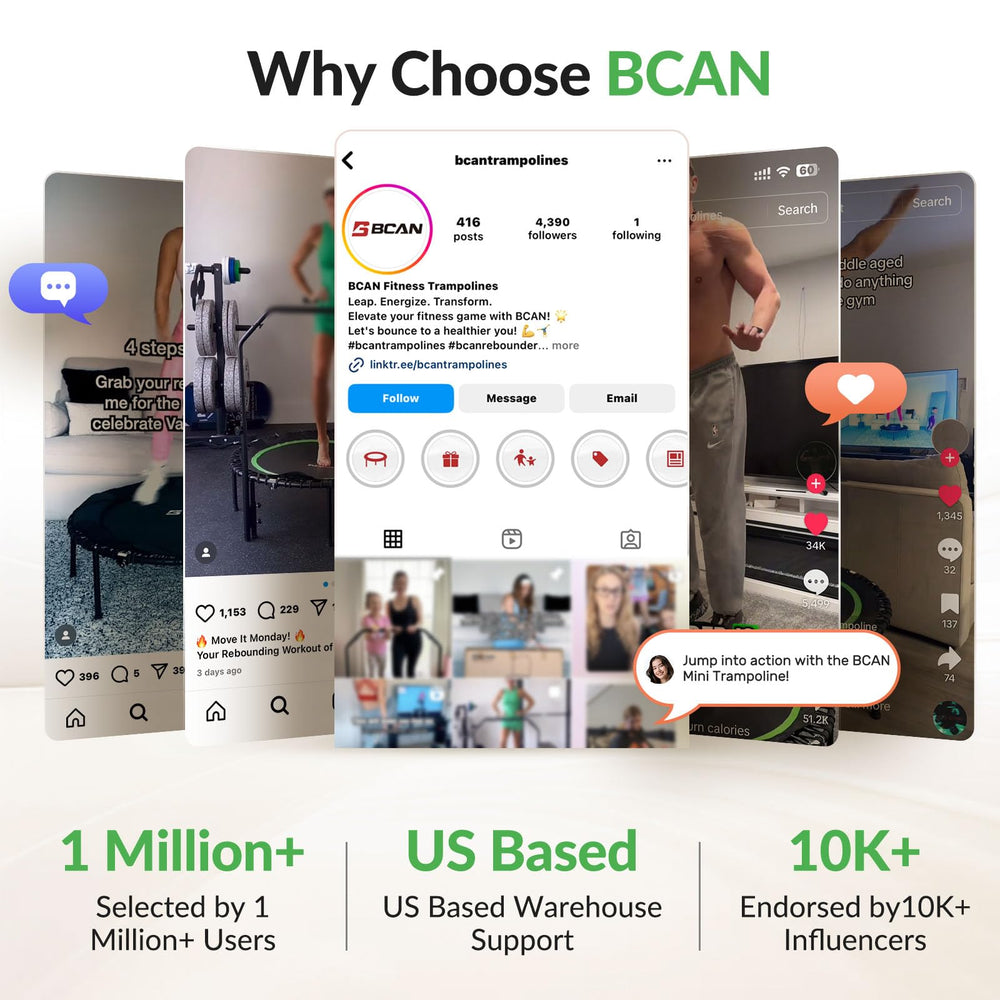BCAN BT3 lifestyle home gym placement showing quiet indoor cardio convenience