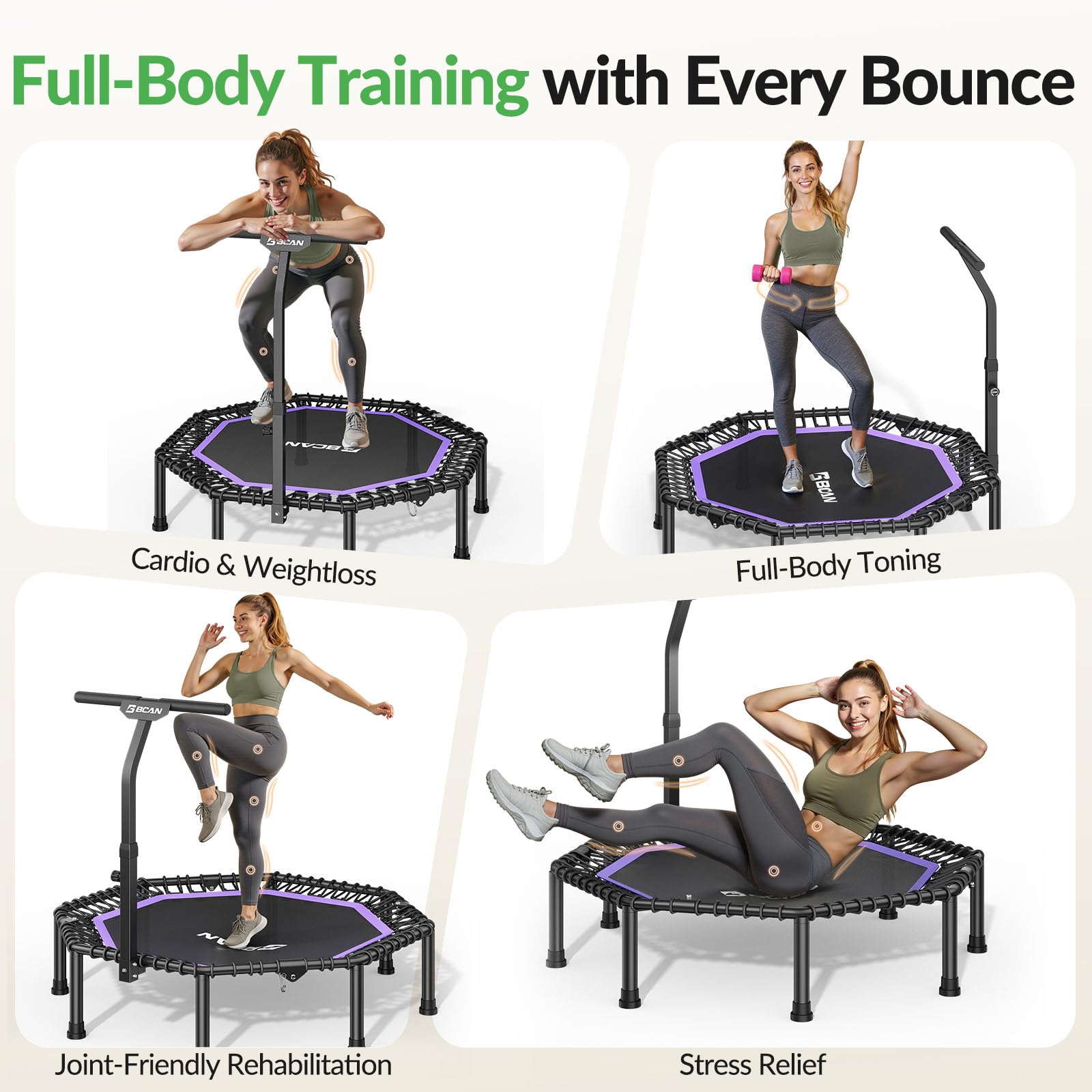 BCAN BT3 beside chair showing scale and compact foldability for portability