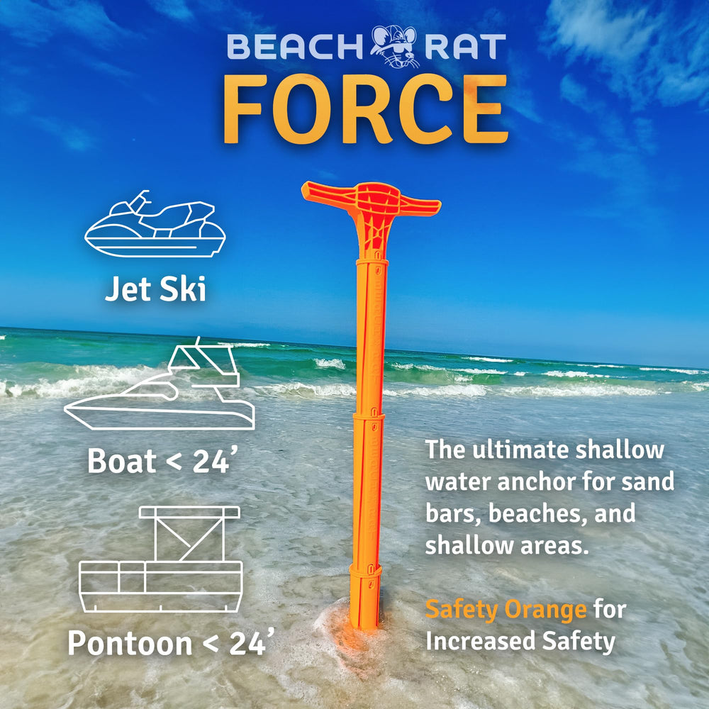 Beach Rat reinforced handle close-up highlighting durability and grip