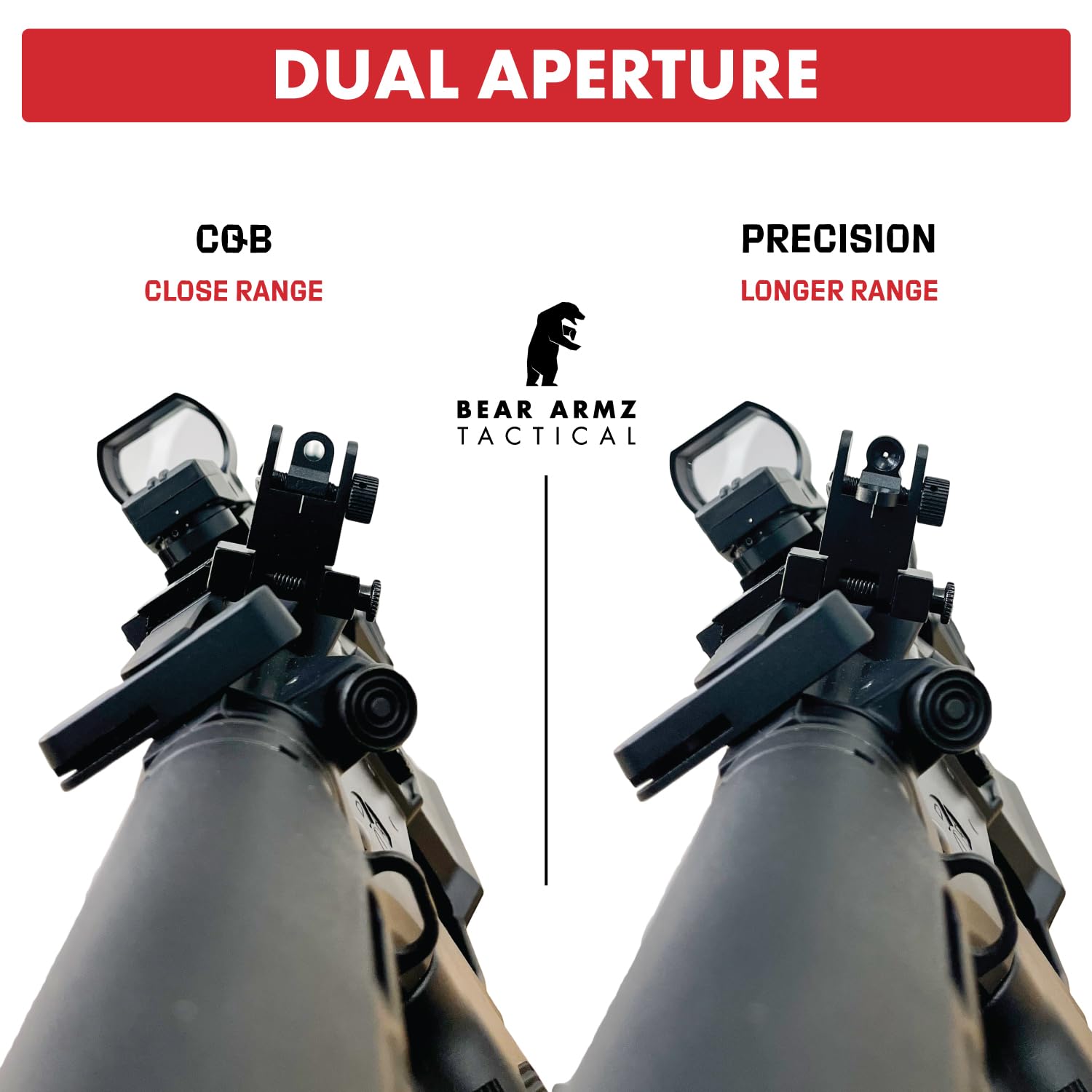 Bear Armz Tactical detailed machining on aluminum for durability and consistent performance benefit