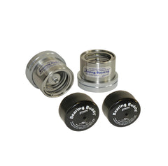 Bearing Buddy 2717 front view showing stainless shell and mounting fit benefit rust resistance