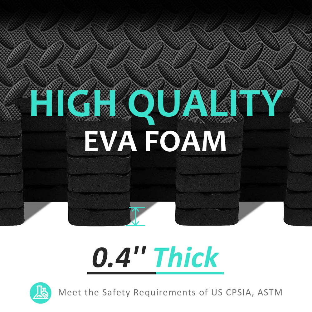 BEAUTYOVO close-up of EVA foam texture highlighting cushioning and grip benefits