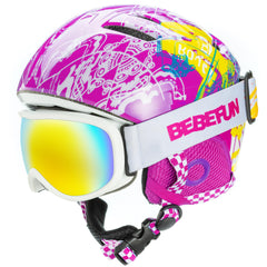 BeBeFun helmet front view showing durable shell and clean design for protection