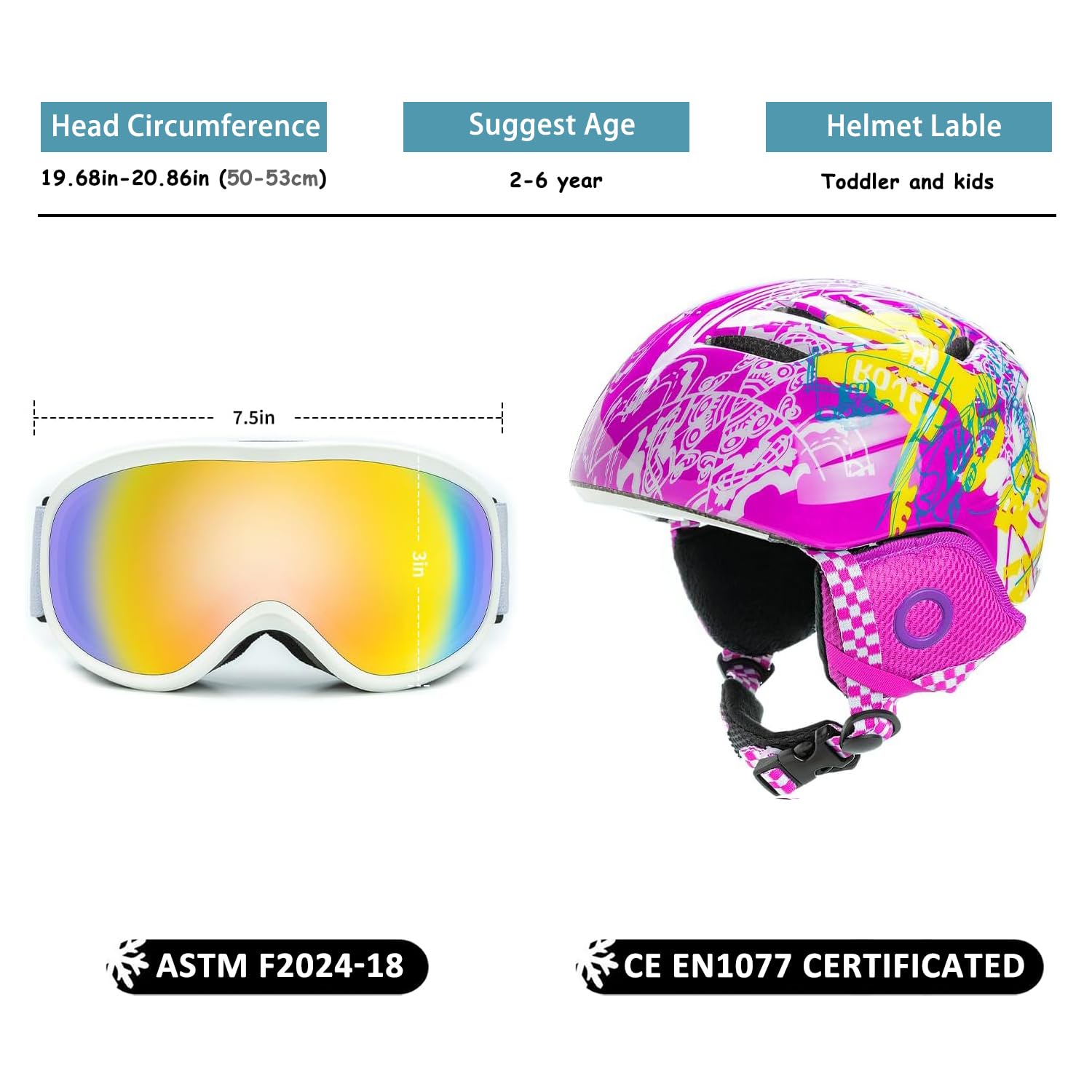 BeBeFun helmet inner lining detail showing warm padding for toddler comfort