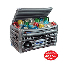 Beistle inflated cooler showing full size 16x24 and easy visual impact