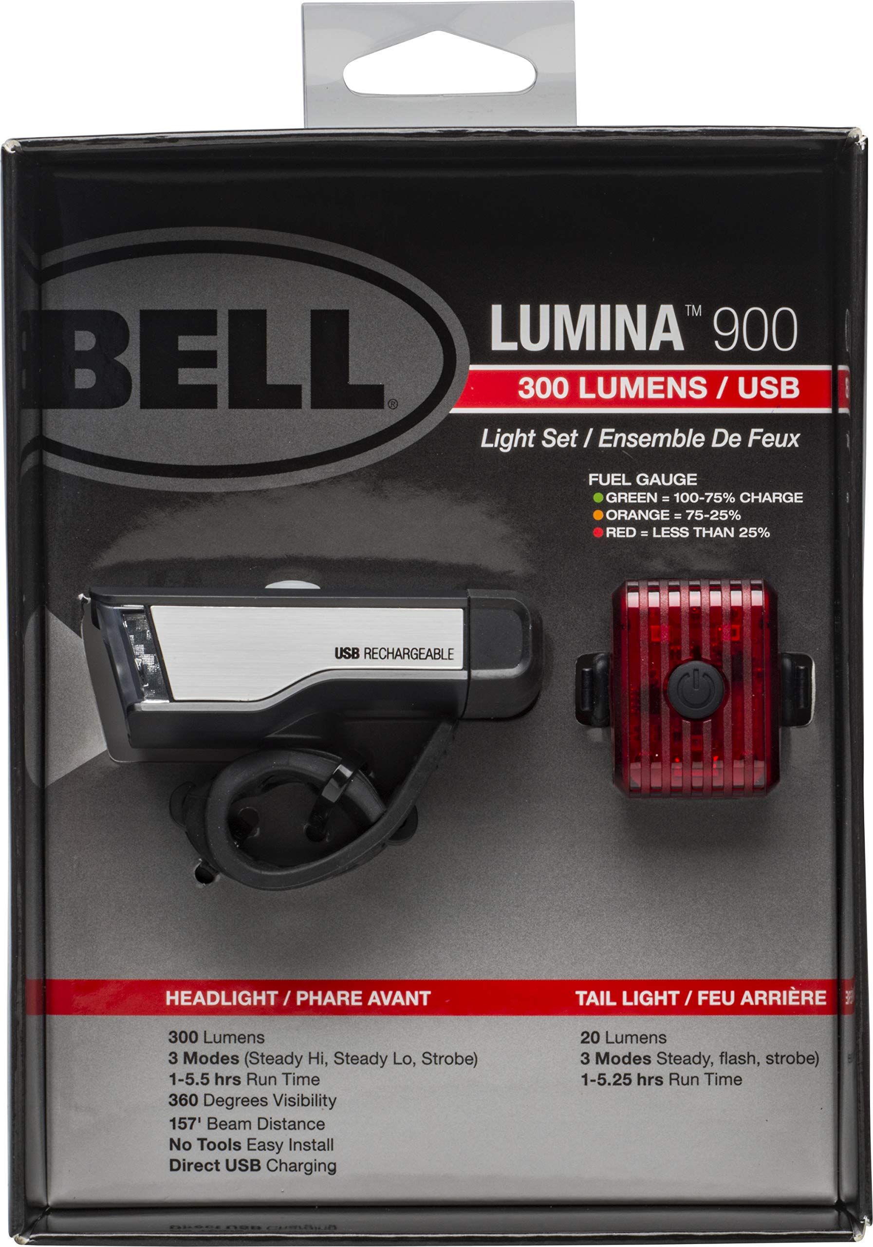 BELL Lumina 900 silicone strap mount demonstrating tool-free secure attachment