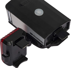 BELL Lumina 900 USB plug detail illustrating direct recharge convenience