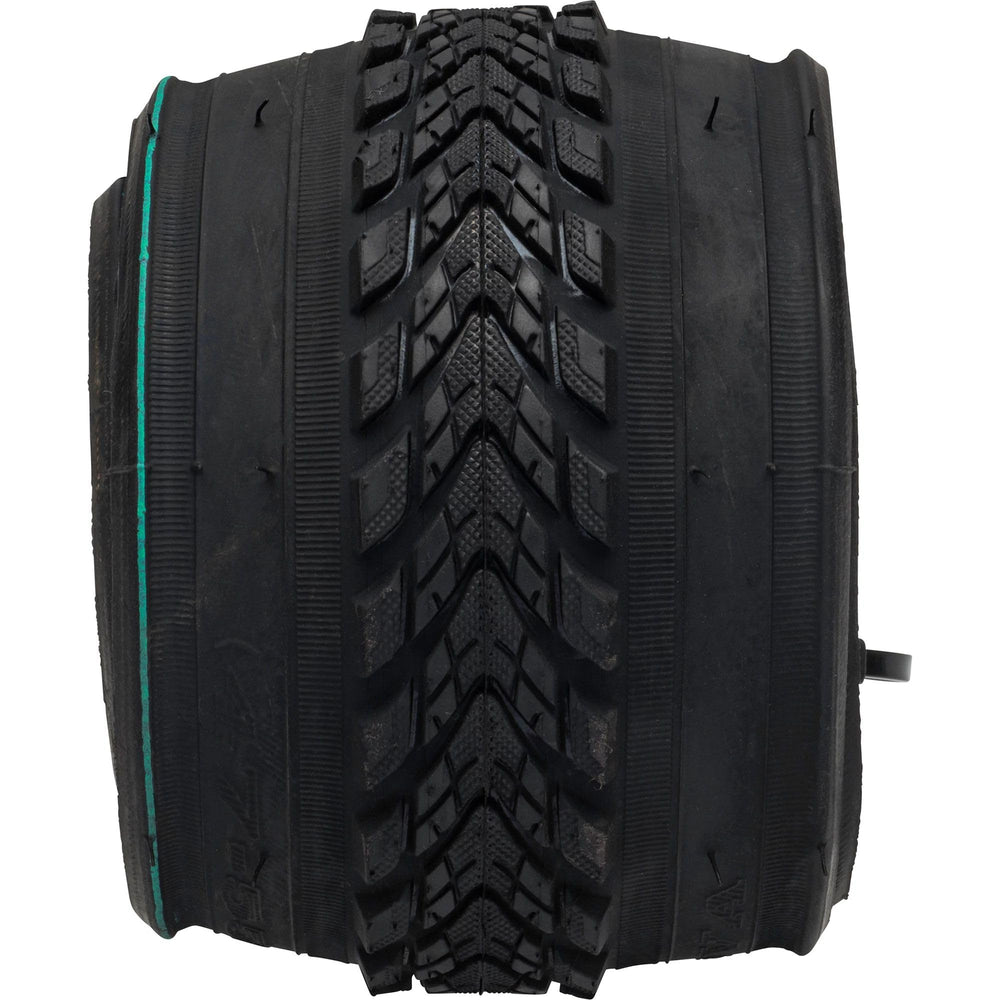 Bell tire mounted on a commuter bike demonstrating everyday performance and stability