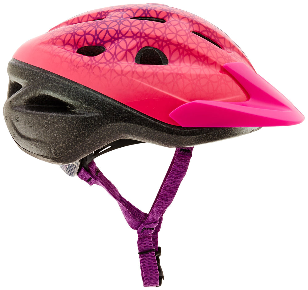 Child wearing BELL Rally helmet in park showing comfortable everyday use