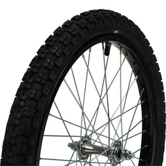BELL tire knobby tread close-up highlighting grip and track control benefit