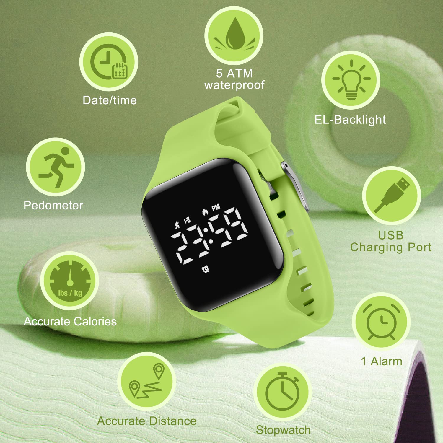 BEN NEVIS on a child wrist demonstrating fit and everyday wearability