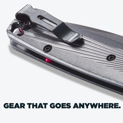 Benchmade Bugout AXIS lock detail showing mechanism engagement for secure, smooth opening benefit