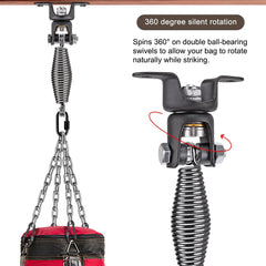 BeneLabel chains and carabiners layout showing adjustable suspension benefit