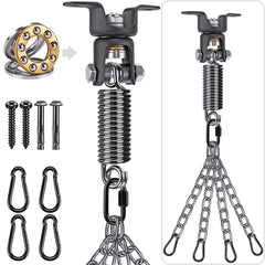 BeneLabel front view of heavy duty ceiling hanger showing robust construction and load capacity benefit