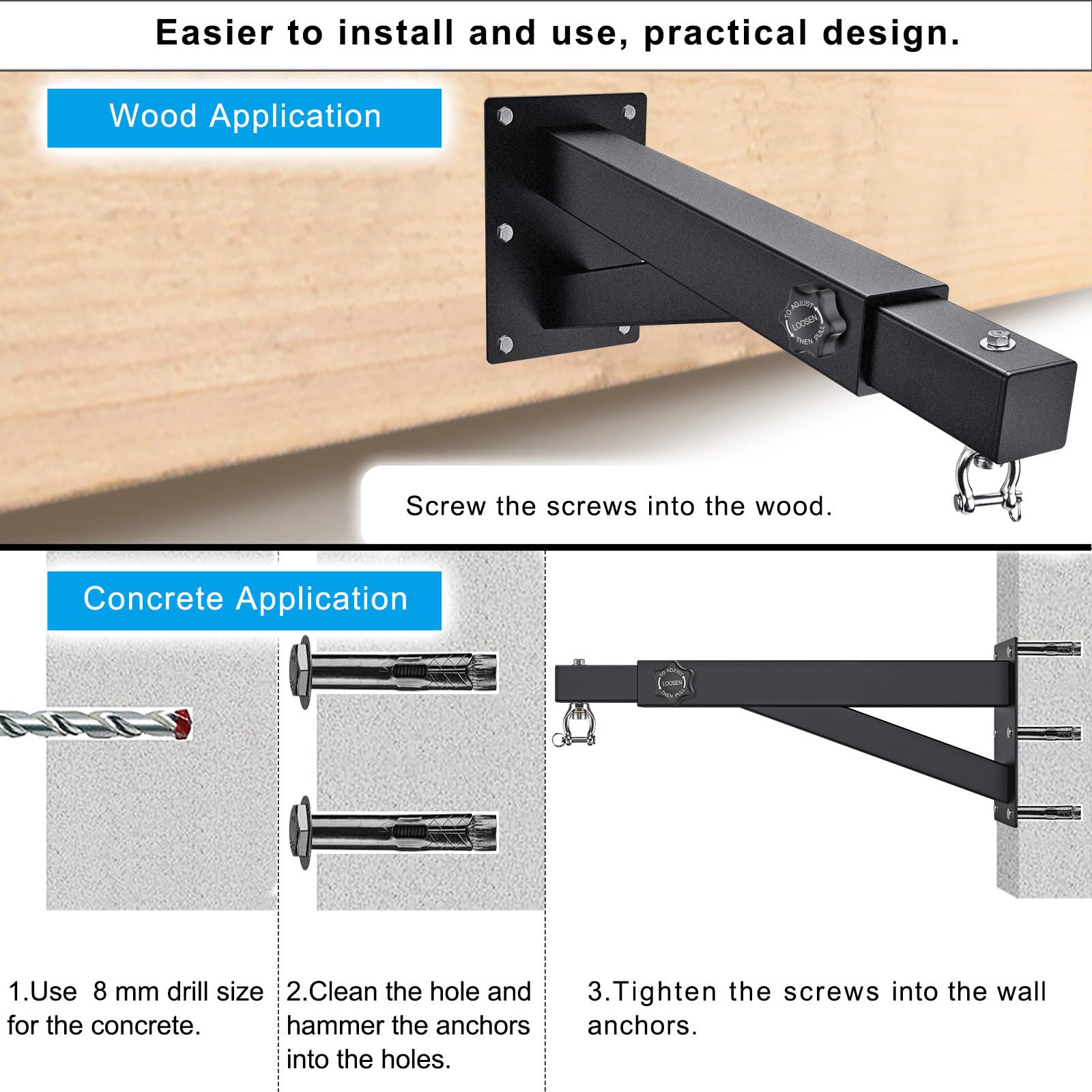 BeneLabel installed on covered patio demonstrating outdoor-rated corrosion resistance