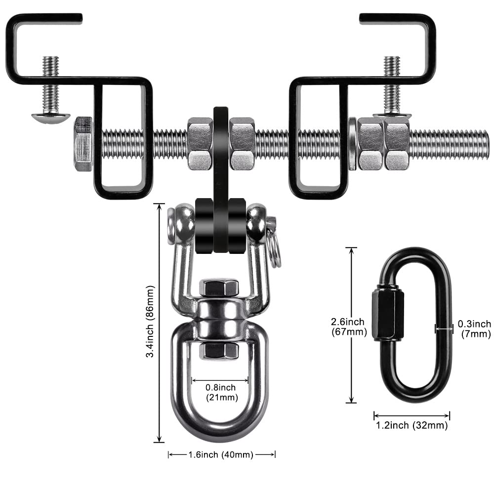BeneLabel packaging with included bolts and carabiner for quick installation