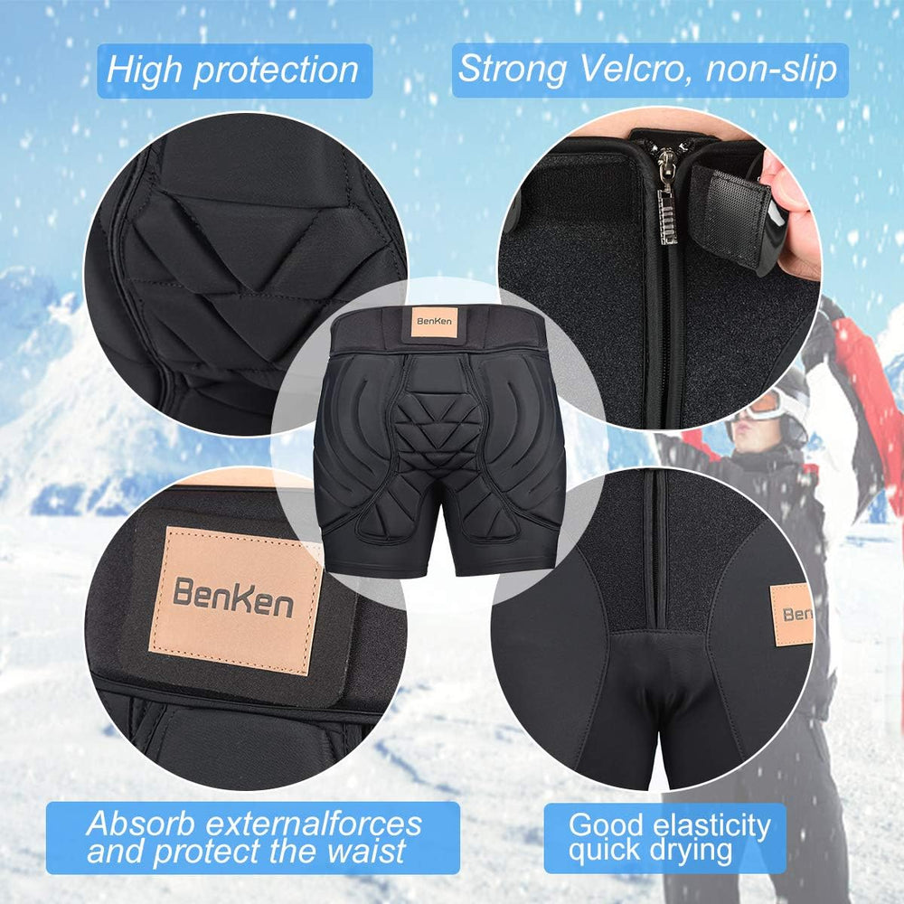 BenKen side profile with zipper and Velcro for adjustable waist security
