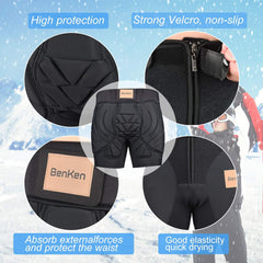 BenKen side profile with zipper and Velcro for adjustable waist security