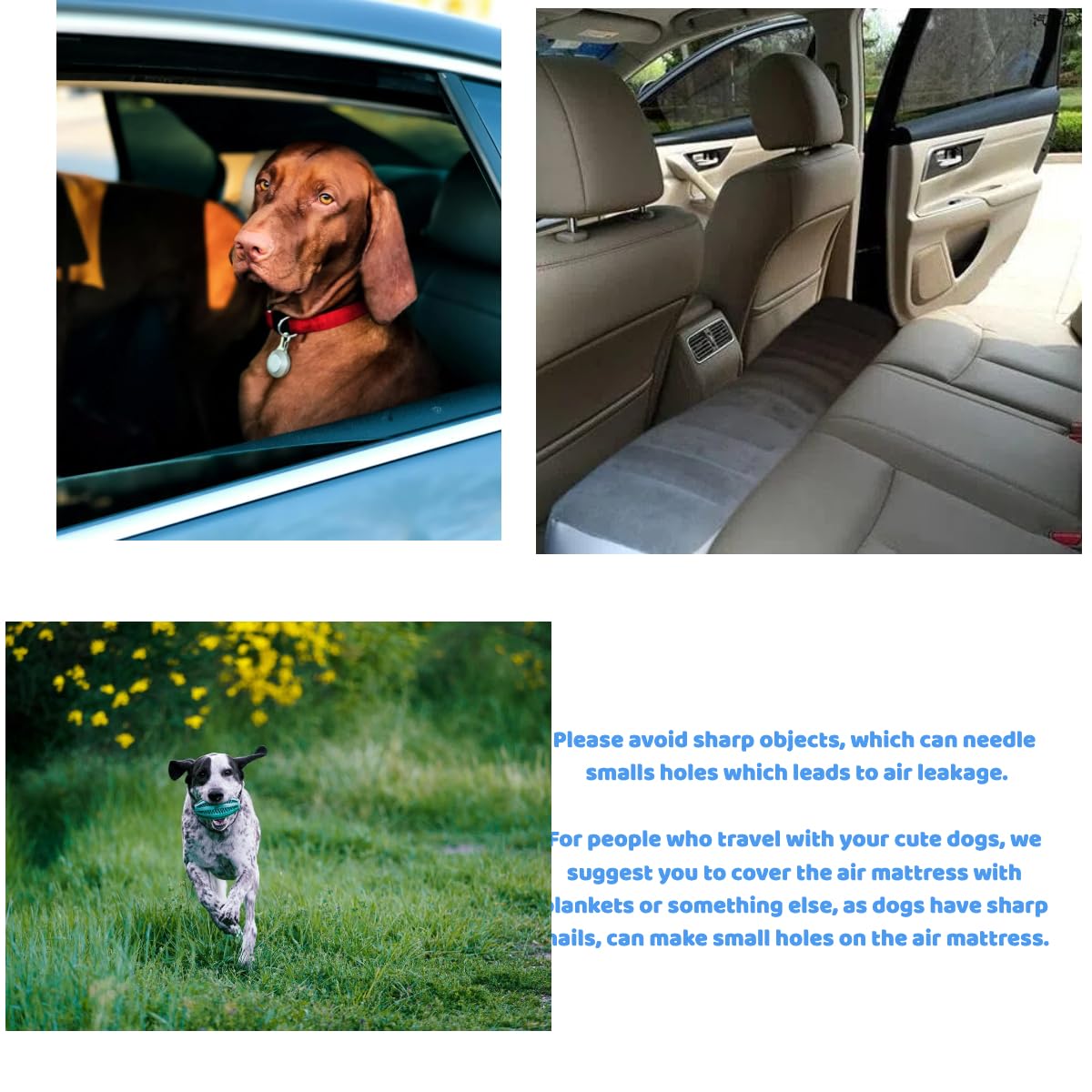 Berocia mattress filling gap between front and back seats for safer sleep