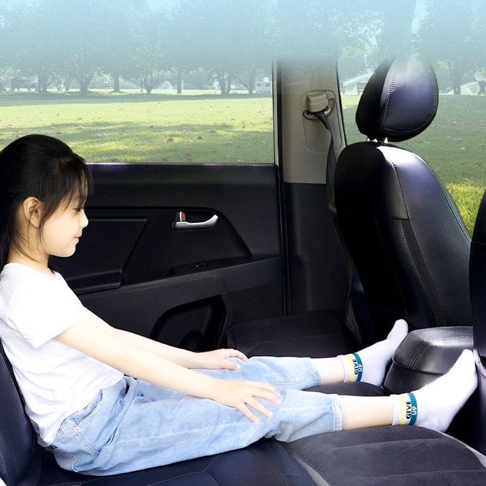 Berocia used for car camping showing comfortable travel sleeping setup