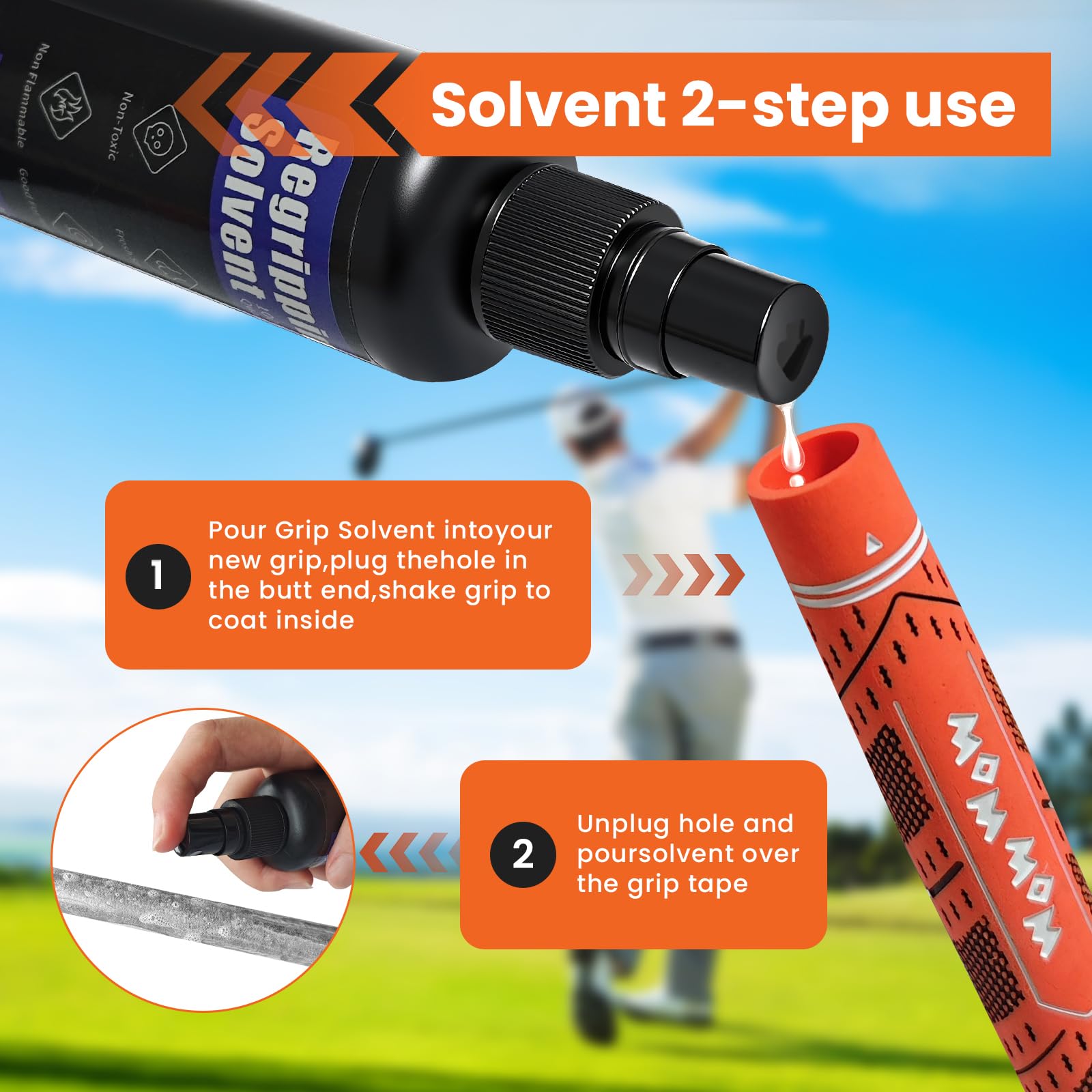 beseetop grip solvent bottle and gloves arranged for clean, easy installs