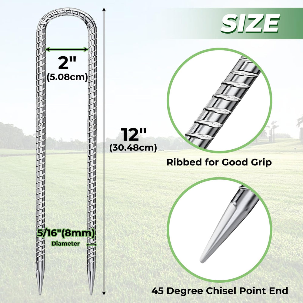 Besitu close-up of chisel point tip for easier ground penetration benefit