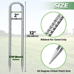 Besitu close-up of chisel point tip for easier ground penetration benefit