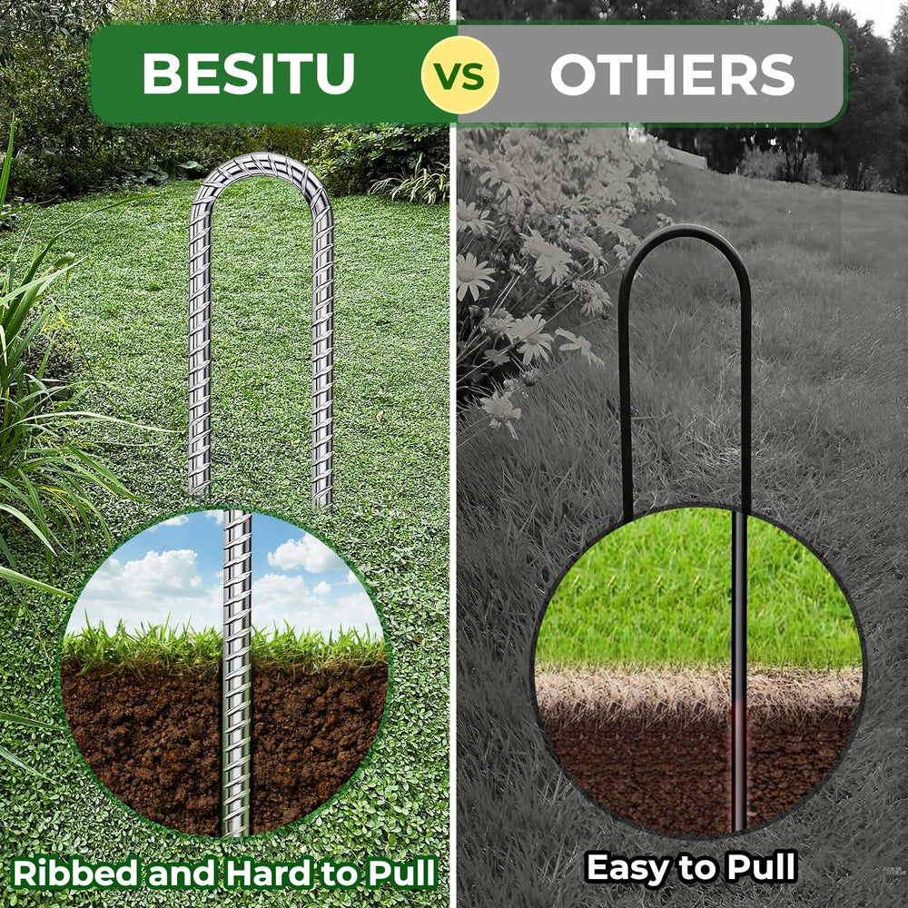 Besitu detailed view of galvanized finish preventing rust and extending life