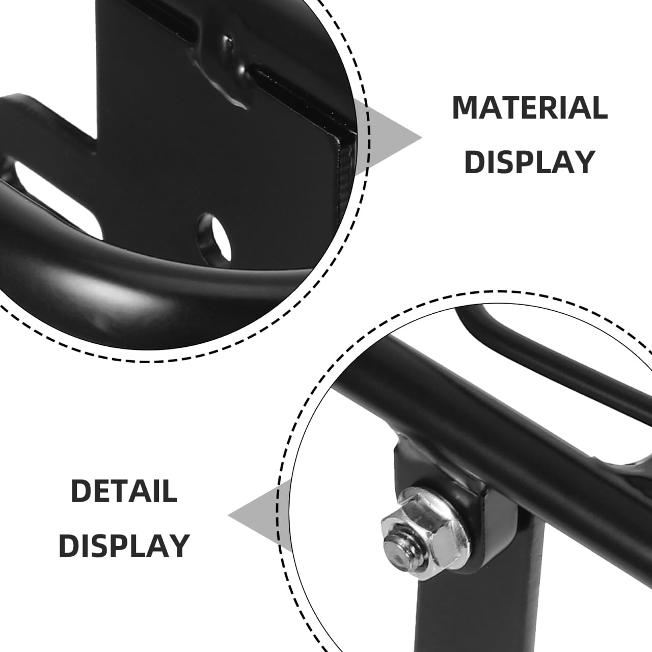 BESPORTBLE rack beside ruler showing exact dimensions benefit