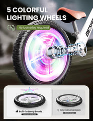 besrey wheel lighting closeup highlighting motion-activated glow for fun