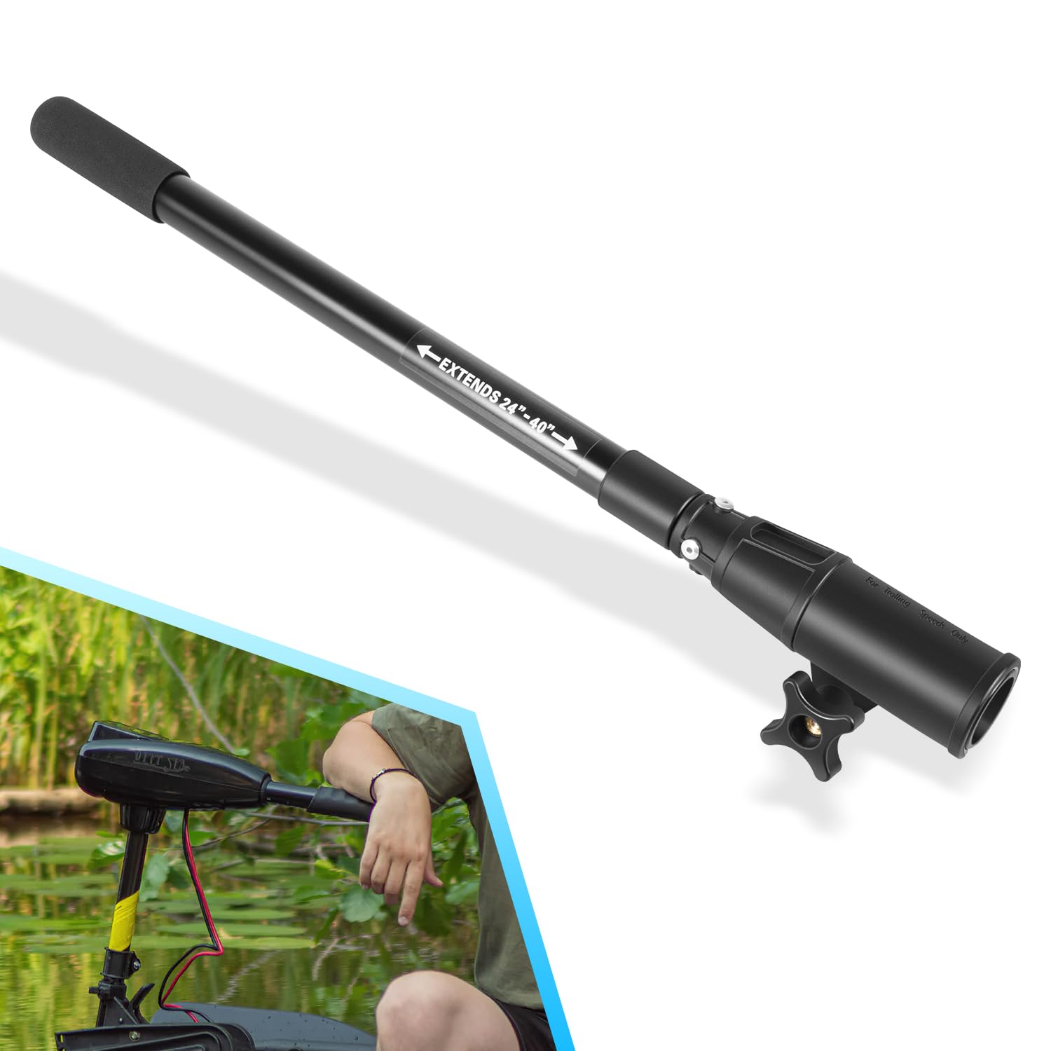 besttruck MKA-44 size comparison with ruler clarifying 24-40 inch range