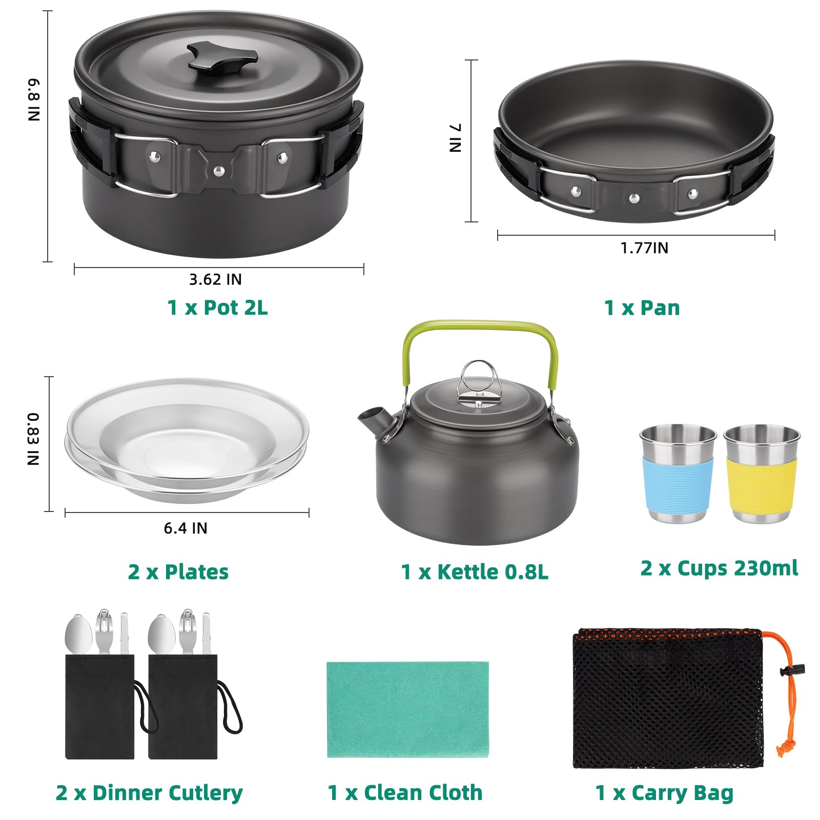 Beteray packed in nylon drawstring bag for convenient transport