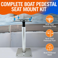Better Boat coil spring close-up highlighting shock absorption for smoother rides